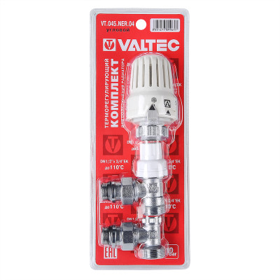 Комплект терморегулирующего оборудования VALTEC д/рад., угл., 1/2 с перех. на евроконус (терм.головка,терм.клап.,зап.кл Комплект терморегулирующего оборудования VALTEC д/рад., угл., 1/2 с перех. на евроконус (терм.головка,терм.клап.,зап.кл