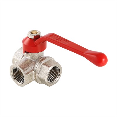Кран шаровой VALTEC трехходовой, тип Т 3/4 ВВВ Кран шаровой VALTEC трехходовой, тип Т 3/4 ВВВ