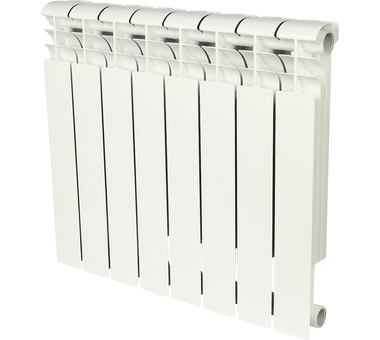 Биметаллический секционный радиатор отопления Rommer Profi Bm 350 (Bi 350-80-150) / 8 секций Биметаллический секционный радиатор отопления Rommer Profi Bm 350 (Bi 350-80-150) / 8 секций
