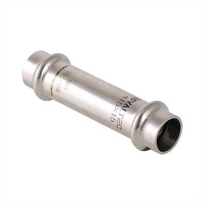 Муфта надвижная VALTEC из нержавеющей стали, 28 x 28 Муфта надвижная VALTEC из нержавеющей стали, 28 x 28