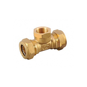 Тройник Lavita T/S 25x1/2x25, труба-вн.резьба-труба Тройник Lavita T/S 25x1/2x25, труба-вн.резьба-труба