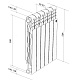 Биметаллический секционный радиатор отопления Royal Thermo Revolution Bimetall 500 / 6 секций