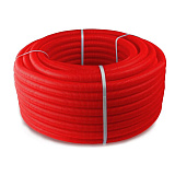 Труба гофрированная Valfex CorrugatedPipe 28x24 мм красная
