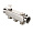Коллектор VALTEC SQ из нержавеющей стали, шаг 50 мм 1x3/4(Евроконус)x5 (VTc.505.SQ.060505)