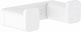 Двойной крючок Hansgrohe AddStoris матовый белый 41755700