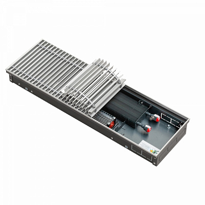 Внутрипольный конвектор с вентилятором Techno KVZV 250-120-800 Внутрипольный конвектор с вентилятором Techno KVZV 250-120-800
