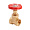 Задвижка клиновая MVI латунная 1 1/2