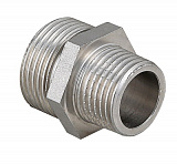 Ниппель VALTEC переходной 2 х 3/4 наружная резьба, никелированная латунь
