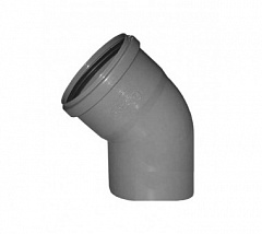 Отвод Sinikon D50x45 град., 504029.R