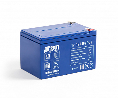 Li-ion аккумулятор Бастион Skat i-Battery 12-12 LiFePo4 Li-ion аккумулятор Бастион Skat i-Battery 12-12 LiFePo4
