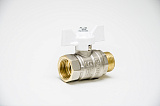Кран шаровой LD 47.20.В-Н.Б (white)