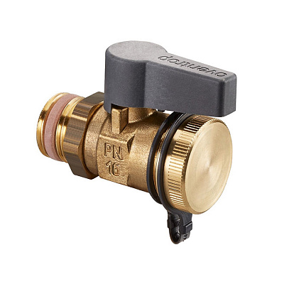 Кран шаровой Oventrop Optiflex KFE, DN 15 PN 16, с колпачком Кран шаровой Oventrop Optiflex KFE, DN 15 PN 16, с колпачком