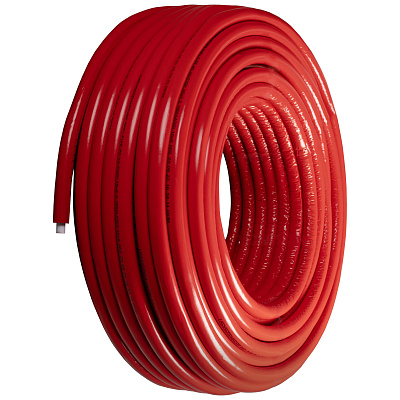 Труба из сшитого полиэтилена (PE-Xa) Usystems Radi Pipe PN10 20x2,8 в теплоизоляции 6 мм красной Труба из сшитого полиэтилена (PE-Xa) Usystems Radi Pipe PN10 20x2,8 в теплоизоляции 6 мм красной