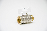 Кран шаровой LD 47.25.В-Н.Б (white)