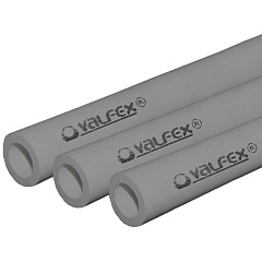 Труба полипропиленовая Valfex SDR 11 PN 10 D63х5,8 мм, 4м СЕРАЯ