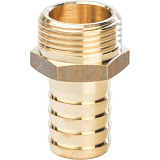 Штуцер Stout из латуни, наружная резьба 3/4X25