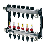 Коллектор TECE TECEfloor для поверхностного отопления 1 x 16 push-fit, 3 контура
