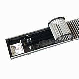 Внутрипольный конвектор с вентилятором KVZ Vent 300-80-800-1V