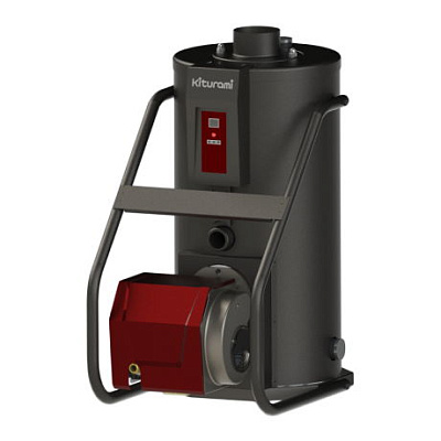 Напольный газовый котел отопления, двухконтурный Kiturami KSG HiFin 100
