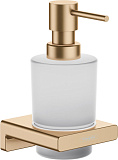 Дозатор для жидкого мыла Hansgrohe AddStoris шлифованная бронза 41745140