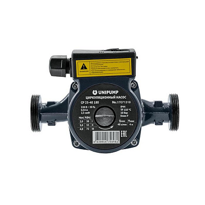 Насос циркуляционный UNIPUMP CP 25-40 180 Насос циркуляционный UNIPUMP CP 25-40 180