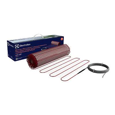 Нагревательный мат Electrolux Eco Mat 150 Вт 1 кв. м Нагревательный мат Electrolux Eco Mat 150 Вт 1 кв. м
