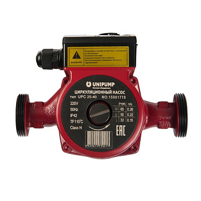 Насос циркуляционный UNIPUMP UPС 32-40 180 Насос циркуляционный UNIPUMP UPС 32-40 180