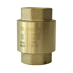 Клапан обратный Ридан пружинный NRV-R, DN32, PN25, G 1 1/4 (065B8327R)