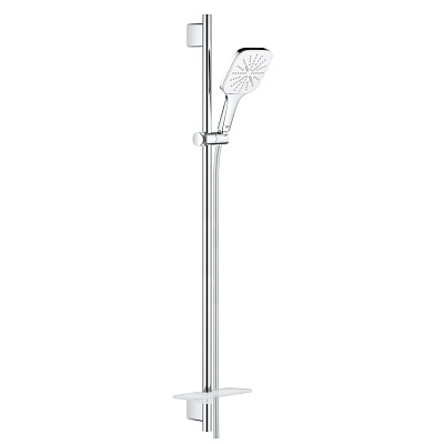 Душевой гарнитур Grohe Rainshower SmartActive Cube 130, 900 мм, белая луна Душевой гарнитур Grohe Rainshower SmartActive Cube 130, 900 мм, белая луна