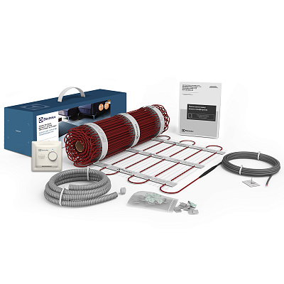 Нагревательный мат Electrolux Easy Fix Mat 2-180-1 (комплект теплого пола c терморегулятором) Нагревательный мат Electrolux Easy Fix Mat 2-180-1 (комплект теплого пола c терморегулятором)