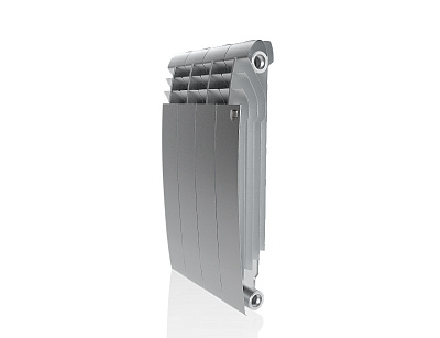 Биметаллический секционный радиатор отопления Royal Thermo Biliner Satin Silver 500 / 1 секция Биметаллический секционный радиатор отопления Royal Thermo Biliner Satin Silver 500 / 1 секция