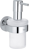 Дозатор для жидкого мыла Grohe Essentials с держателем 40448001