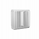 Стальной трубчатый радиатор отопления КЗТО РС 5, пятитрубный, 750 8 секций