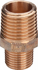 Ниппель Viega редукционный R-резьба бронза модель 3245 1 1/2x1 арт 321697