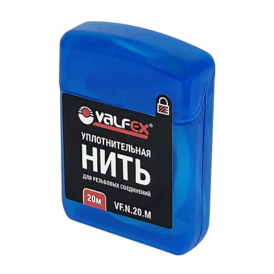 Уплотнительная нить Valfex для резьбовых соединений 20 м (полиамид)(вода, газ, пар) Уплотнительная нить Valfex для резьбовых соединений 20 м (полиамид)(вода, газ, пар)