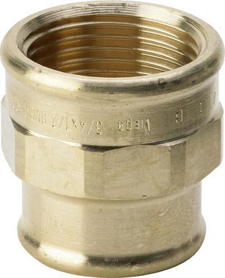 Редукционная муфта Viega бронза Rp-резьба 3240 1 1/4x1 266417 Редукционная муфта Viega бронза Rp-резьба 3240 1 1/4x1 266417