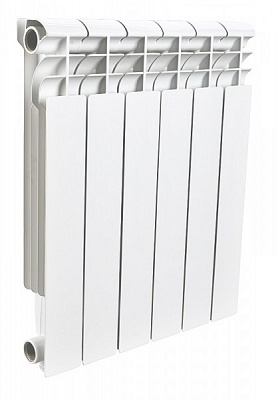 Алюминиевый секционный радиатор отопления Rommer Profi 500 (AL 500х80х100) / 4 секции Алюминиевый секционный радиатор отопления Rommer Profi 500 (AL 500х80х100) / 4 секции