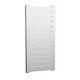 Стальной трубчатый радиатор отопления КЗТО Соло Г 1, однотрубный, 300 8 секций