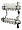 Коллекторная группа VALTEC в сборе, 1х7 вых. Евроконус 3/4