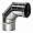 Отвод Вулкан VHR d104, 90 град., AISI 304 (зеркальная)