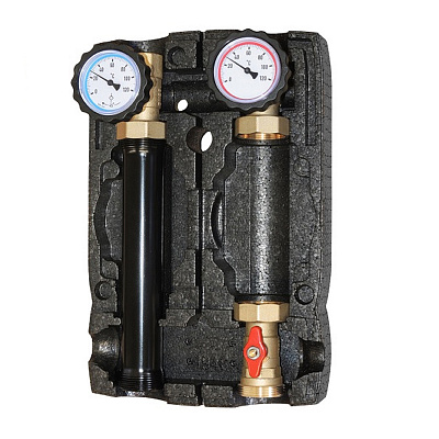 Насосная группа HOOBS DN25 (1ВР х 1 1/2НР), прямая без насоса Насосная группа HOOBS DN25 (1ВР х 1 1/2НР), прямая без насоса