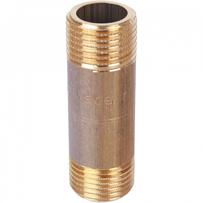 Удлинитель Stout 1x250мм из латуни, резьба наружная