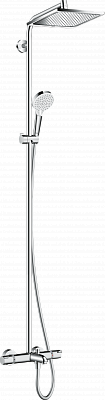 Душевая колонна Hansgrohe Crometta E 240 1jet Showerpipe 27298000 Душевая колонна Hansgrohe Crometta E 240 1jet Showerpipe 27298000