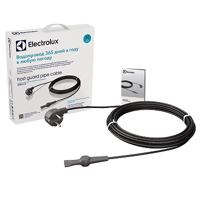 Нагревательный кабель Electrolux Frost Guard Pipe Cable 180 Вт 10 м Нагревательный кабель Electrolux Frost Guard Pipe Cable 180 Вт 10 м