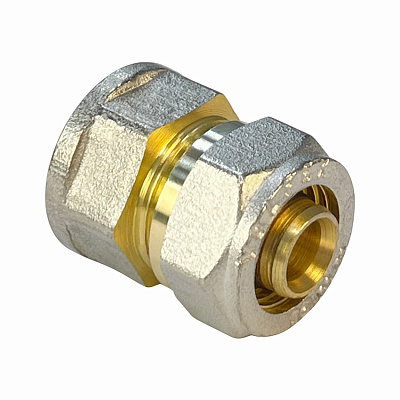 Соединитель Valfex для труб PE-RT/Al/PE-RT, обжимной с переходом на ВР 16 x 3/4 дюйма Соединитель Valfex для труб PE-RT/Al/PE-RT, обжимной с переходом на ВР 16 x 3/4 дюйма