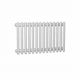 Стальной трубчатый радиатор отопления КЗТО Гармония С25 1, однотрубный, 300 49 секций