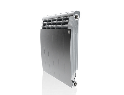 Биметаллический секционный радиатор отопления Royal Thermo Biliner Satin Silver 500 / 6 секций Биметаллический секционный радиатор отопления Royal Thermo Biliner Satin Silver 500 / 6 секций