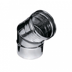 Колено FERRUM угол 135гр. (430/0,5 мм) Ф110