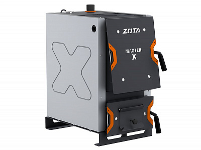 Твердотопливный напольный котел отопления ZOTA Master X-18П Твердотопливный напольный котел отопления ZOTA Master X-18П