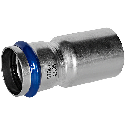 Муфта переходная Stout из нержавеющей стали 42х35 НПр-ВПр (SSS-2020-004235) Муфта переходная Stout из нержавеющей стали 42х35 НПр-ВПр (SSS-2020-004235)